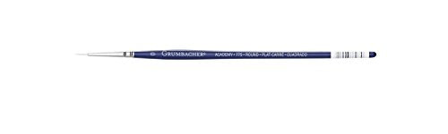 Load image into Gallery viewer, Grumbacher Academy Watercolor Round Brush, White Nylon Bristles, Size Z (775.Z)
