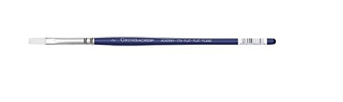 Load image into Gallery viewer, Grumbacher Academy Watercolor Flat Shader Brush, White Nylon Bristles, Size 2 (779.2)
