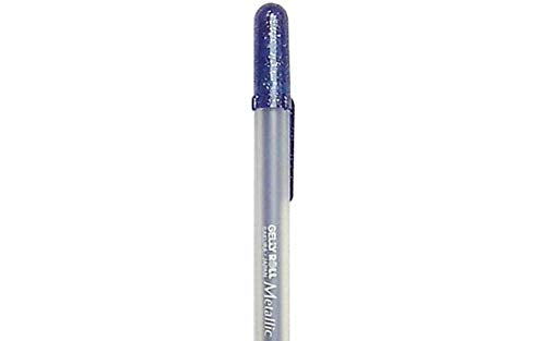 Load image into Gallery viewer, Gelly Roll Metallic Gel Pen Color: Blue and Black
