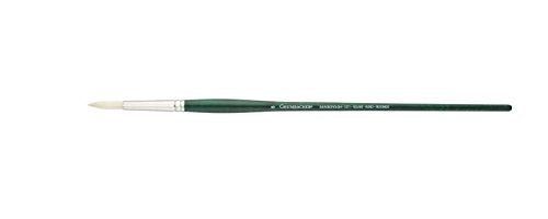 Load image into Gallery viewer, Grumbacher Gainsborough Round Oil and Acrylic Brush, Hog Bristle, Size 6 (1271R.6)
