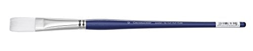 Grumbacher Academy Oil and Acrylic Flat Brush, White Nylon Bristles, Size 12 (780F.12)