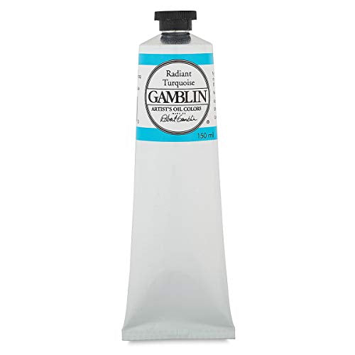 Load image into Gallery viewer, Gamblin Artist Oil Color - Radiant Turquoise - 150 ml Tube
