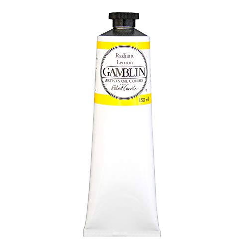 Load image into Gallery viewer, Gamblin Artist Oil Color - Radiant Lemon - 150 ml Tube
