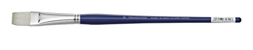 Grumbacher Academy Bright Oil and Acrylic Brush, Hog Bristle, Size 12 (760B.12)