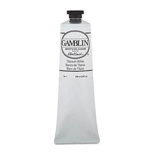 Load image into Gallery viewer, Gamblin Artist Oil Color - Titanium White - 150 ml Tube
