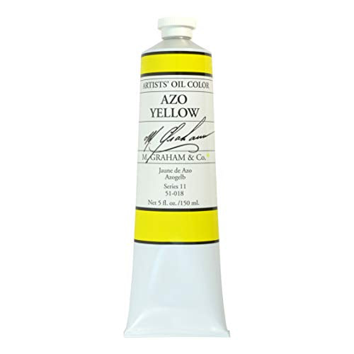 Load image into Gallery viewer, M. Graham Artist Oil Paint Azo Yellow 5oz Tube
