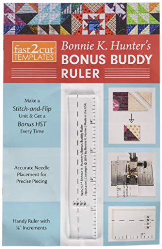 Load image into Gallery viewer, C&amp;T Publishing fast2cut Bonnie K. Hunter&#39;s Bonus Buddy Ruler, Multi
