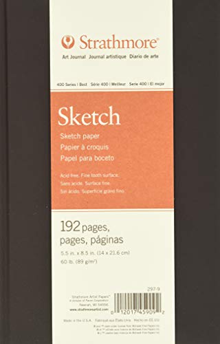 Strathmore 297-9-1 Hardbound Sketch Art Journal, 5.5