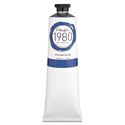 Load image into Gallery viewer, Gamblin 1980 Oil Phthalo Blue 150Ml
