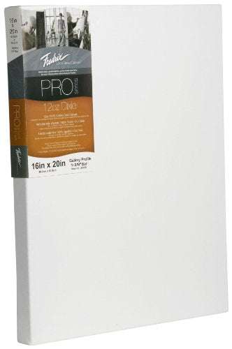 Fredrix 49124 12-Ounce Dixie Gallery Stretched Canvas, 40 by 60-Inch