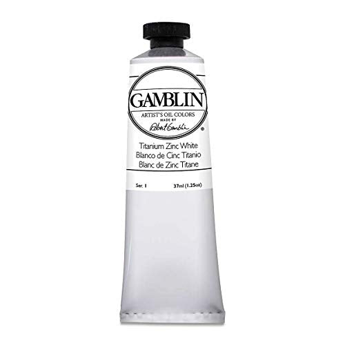 Load image into Gallery viewer, Gamblin Artist Oil 37Ml Titanium-Zinc White
