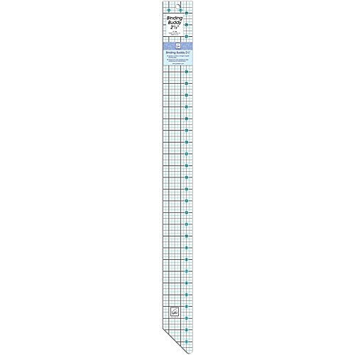 Load image into Gallery viewer, Binding Buddy 2 1/2in x 30in Strip Ruler - 3 Pack
