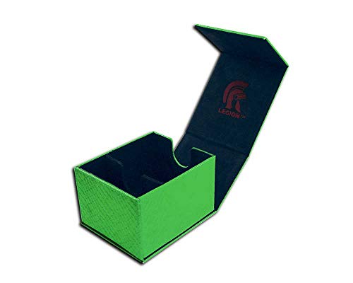 Load image into Gallery viewer, Legion Supplies Dragon Hide Hoard Plus Deck Box - Green
