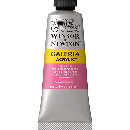 Load image into Gallery viewer, Winsor &amp; Newton Galeria Acrylic Paint, 60-ml Tube, Opera Rose, 2 Fl Oz
