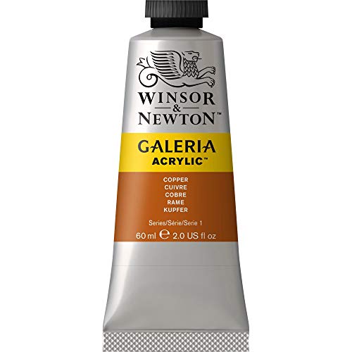 Load image into Gallery viewer, Winsor &amp; Newton Galeria Acrylic Paint, 60-ml Tube, Copper, 2 Fl Oz
