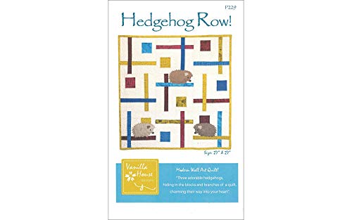 Load image into Gallery viewer, Vanilla House Hedgehog Row Pattern
