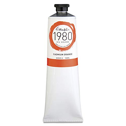 Gamblin 1980 Oil Cadmium Orange 150Ml