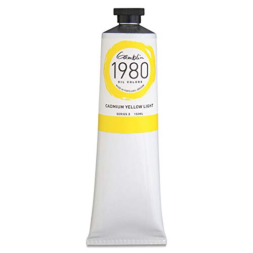 Load image into Gallery viewer, Gamblin 1980 Oil Cadmium Yellow Lt 150Ml
