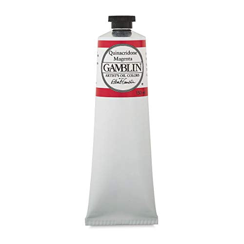 Load image into Gallery viewer, Gamblin Artist Oil Color - Quinacridone Magenta - 150 ml Tube
