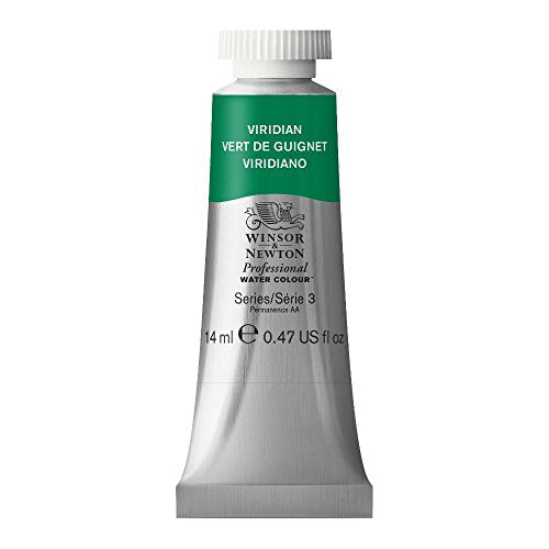 Load image into Gallery viewer, Winsor &amp; Newton Professional Water Colour Paint, 14ml tube, Viridian
