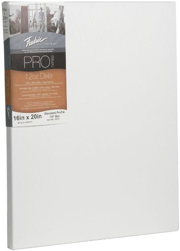 Fredrix 49004 12-Ounce Dixie Standard Stertched Canvas, 9 by 12-Inch