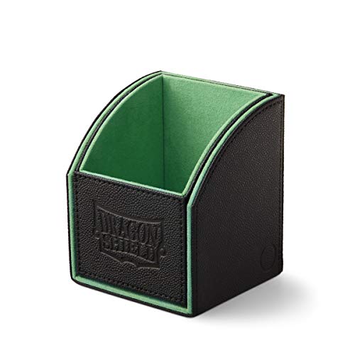 Load image into Gallery viewer, Dragon Shield: Nest Deck Box - Black and Green
