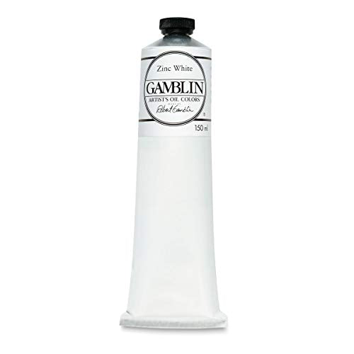 Load image into Gallery viewer, Gamblin Artist Oil Color - Zinc White - 150 ml Tube
