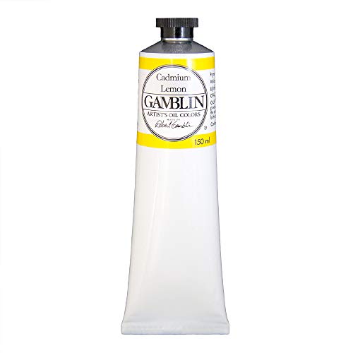 Load image into Gallery viewer, Gamblin Artists&#39; Grade Oil Color Color: Cadmium Lemon 5 Ounce
