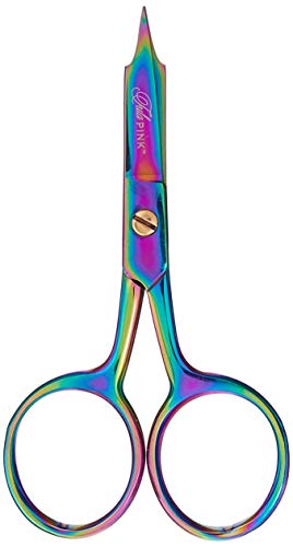 Load image into Gallery viewer, Tula Pink Large Ring Micro Tip Scissor
