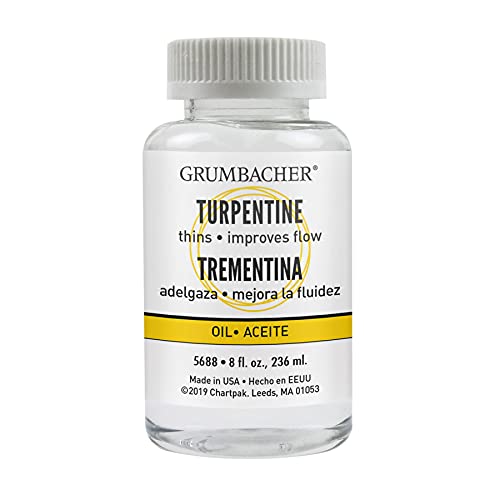 Load image into Gallery viewer, Grumbacher Turpentine, 8 Oz. Can, #5688
