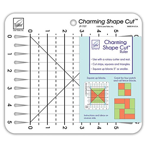 Load image into Gallery viewer, June Tailor Charming Shape Cut Ruler
