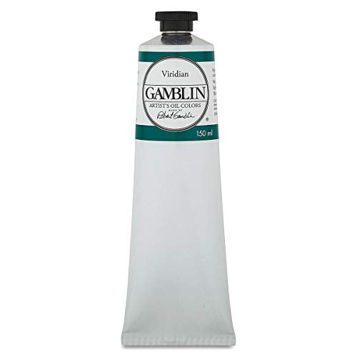 Load image into Gallery viewer, Gamblin Artist Oil Color - Viridian - 150 ml Tube
