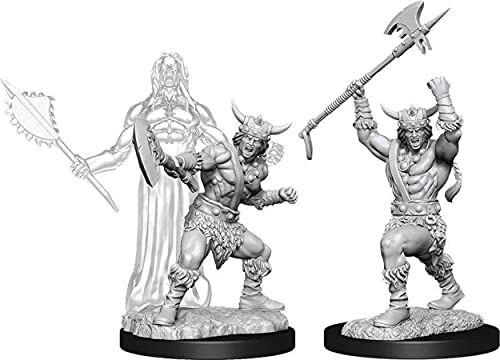 Load image into Gallery viewer, WizKids D&amp;D Nolzurs Marvelous Upainted Miniatures: Wave 11: Male Human Barbarian
