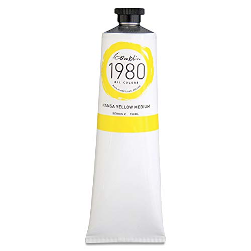 Gamblin 1980 Oil Hansa Yellow Med 150Ml