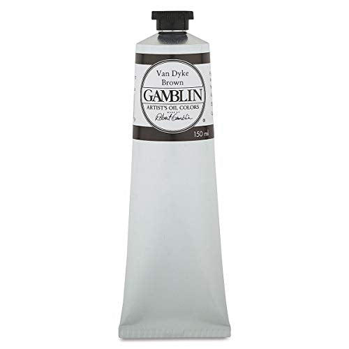 Gamblin Artist Oil Color - Van Dyke Brown - 150 ml Tube