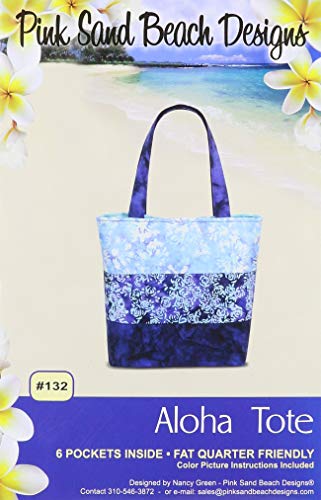 Load image into Gallery viewer, Pink Sand Beach Designs Aloha Tote Pattern
