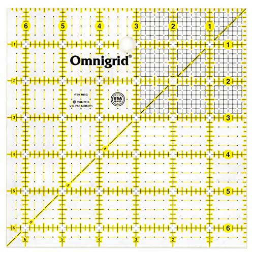 Load image into Gallery viewer, Omnigrid 6-1/2-Inch by 6-1/2-Inch Quilter&#39;s Square
