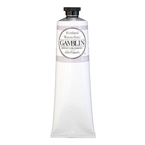 Load image into Gallery viewer, Gamblin Artist Oil, 150ml Tube, Portland Warm Grey (2555)
