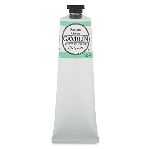 Load image into Gallery viewer, Gamblin Artist Oil Color - Radiant Green - 150 ml Tube
