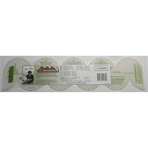 Load image into Gallery viewer, Quick Points Ruler 1.5-inch Scallop Ruler
