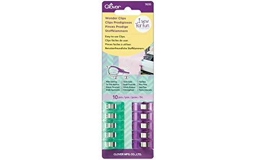 Clover 10/Pkg I Sew for Fun Wonder Clips