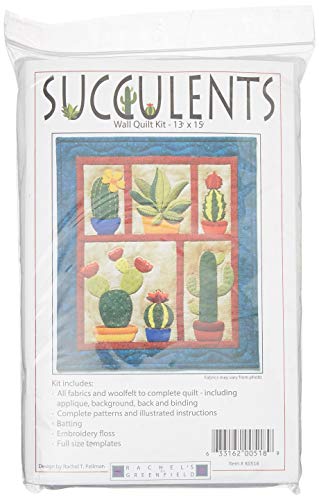 Load image into Gallery viewer, Rachel&#39;s Of Greenfield Succulents Wall Quilt Kit Pattern, None
