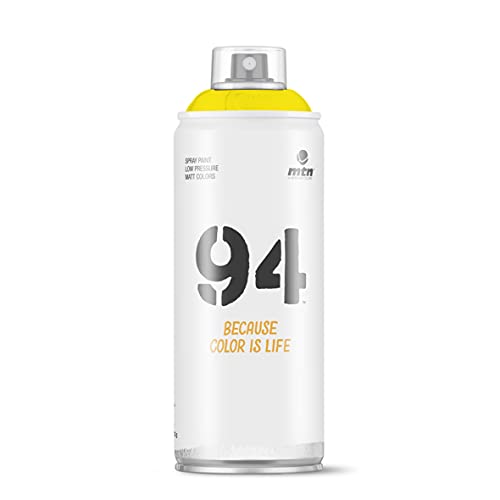 Load image into Gallery viewer, Montana 94 Matt Series Spray Paint - Espectros Ethereal Yellow 11 oz. (400ml)
