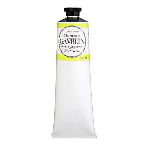 Load image into Gallery viewer, Gamblin Artist Oil, 150ml Tube, Cadmium Chartreuse (2110)
