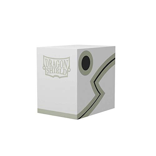 Load image into Gallery viewer, Card Deck Box Double Shell: White/Black - Dragon Shield
