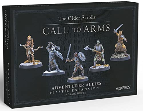 Modiphius Elder Scrolls Call to Arms - Adventurer Allies - Resin