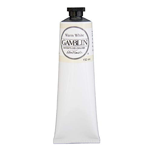 Gamblin Artist Oil, 150ml Tube, Warm White (2805)