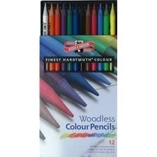Load image into Gallery viewer, Kohinoor Progresso Woodless Colour Pencil Sets Set Of 12
