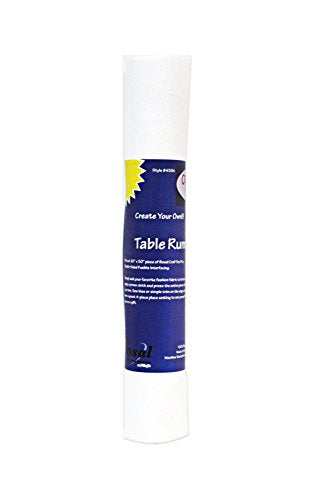 Load image into Gallery viewer, Bosal Double-Sided Table Runner fusible, White
