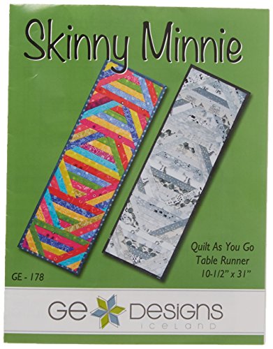 Load image into Gallery viewer, G.E. Designs Skinny Minnie Table Runner Pattern
